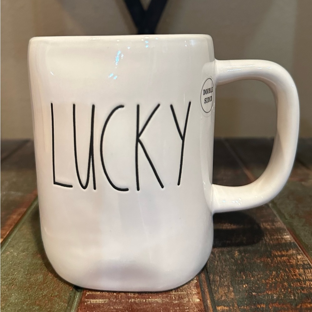 Rae Dunn LUCKY Mug